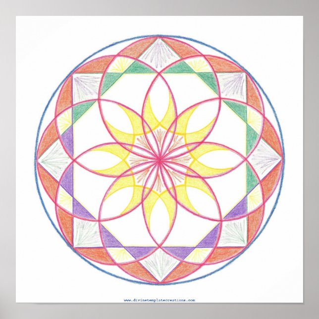Mastery Mandala Poster (Front)