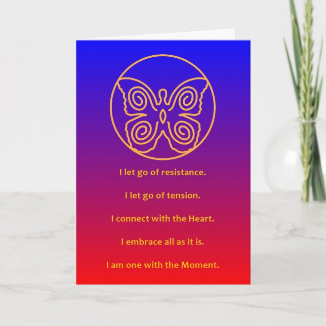 MASTERY OF THE MOMENT - DESIGN 8 - GREETING CARD (Front)