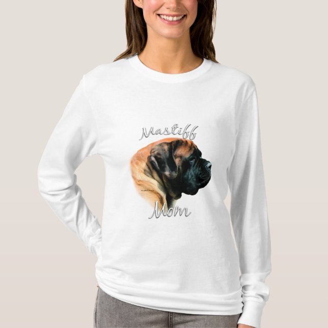 Mastiff (apricot) Mum 2 T-Shirt (Front)