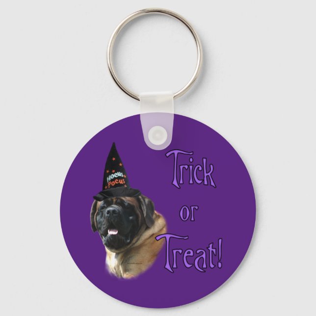 Mastiff (apricot) Trick Key Ring (Front)