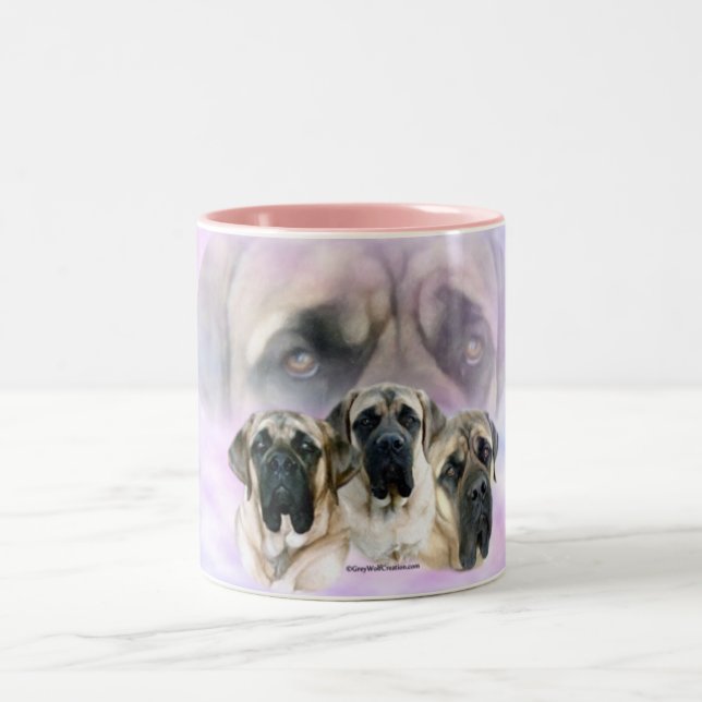 Mastiff Eyes of Love Mug (Center)