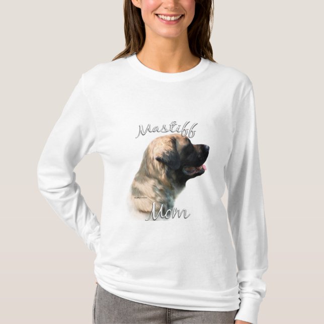 Mastiff (fluffy) Mum 2 T-Shirt (Front)