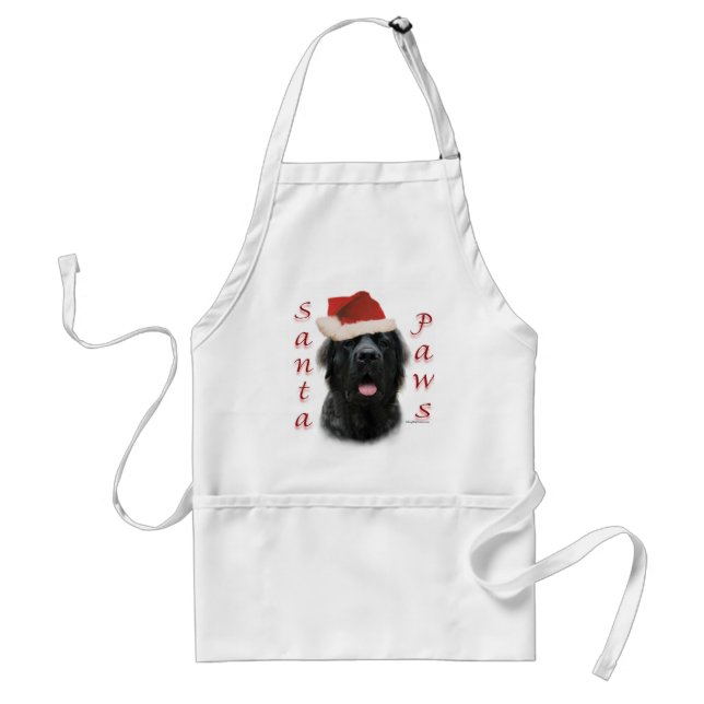 Mastiff (fluffy) Santa Paws Standard Apron (Front)