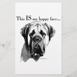 Mastiff Happy Face