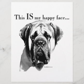 Mastiff Happy Face