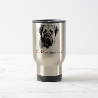 Mastiff Happy Face Mug