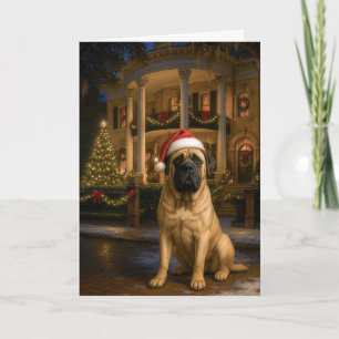 Mastiff Holiday Card
