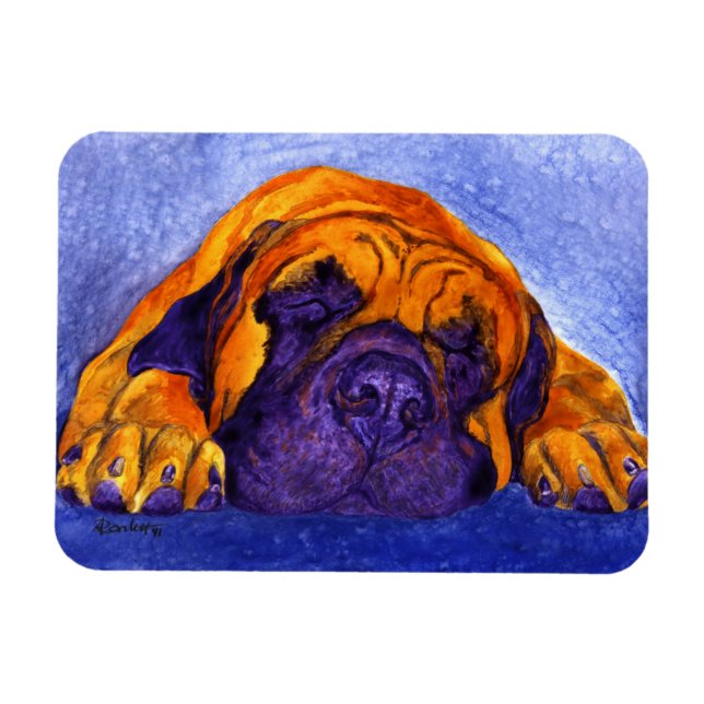 Mastiff Magnet - "Brutus" (Horizontal)