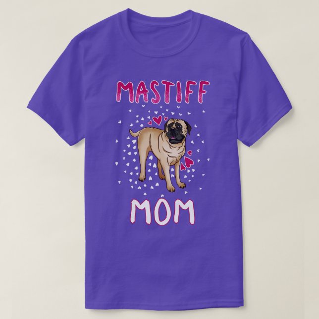 Mastiff Mum T-Shirt (Design Front)