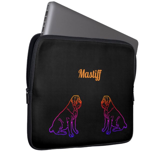Mastiff Pilou    Laptop Sleeve (Front Right)