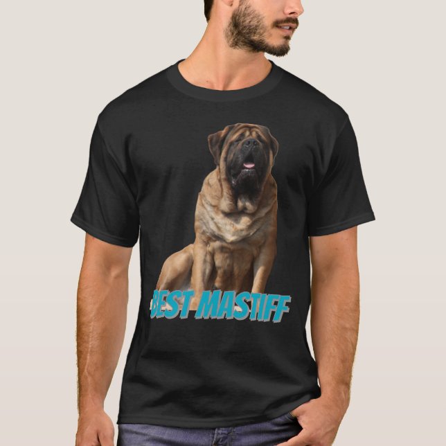Mastiff Vatertag Best Friends  T-Shirt (Front)