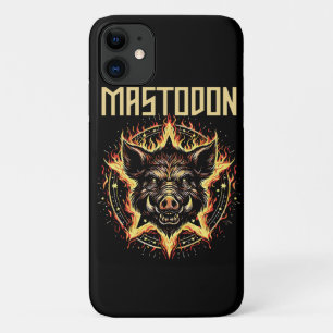 Mastodon Boar Fire Case-Mate iPhone Case