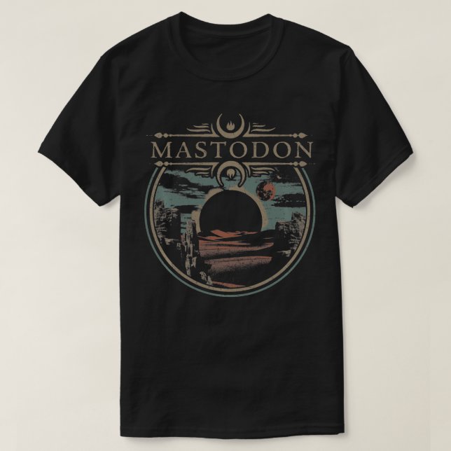 Mastodon  Horizon  T-Shirt (Design Front)