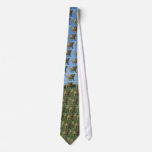 Mastodon Tiled Tie