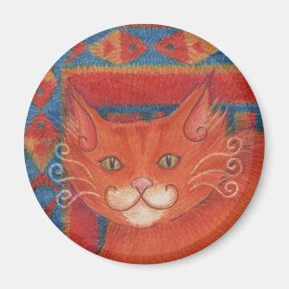 Mat Cats magnet round