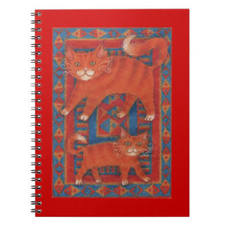 Mat Cats notebook border