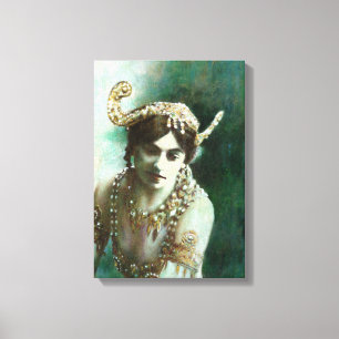 Mata Hari Canvas Print