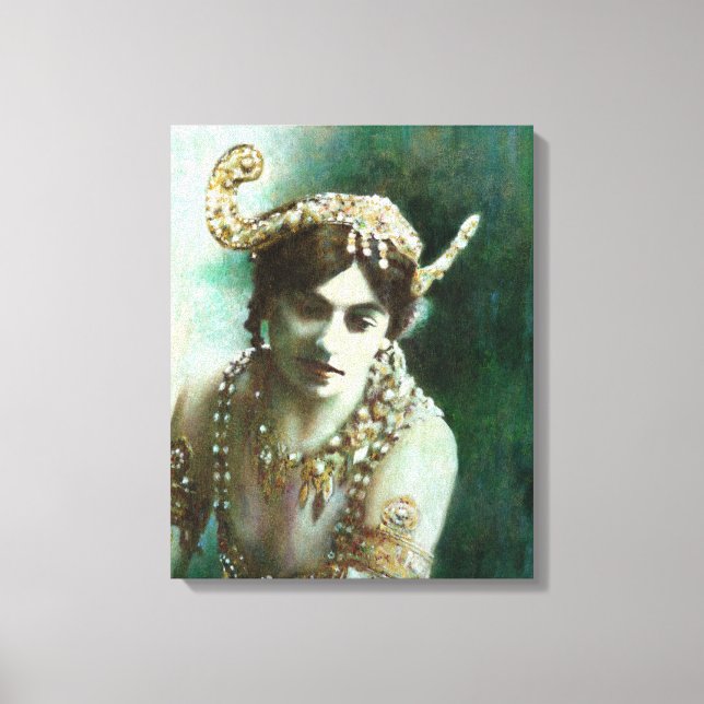 Mata Hari Canvas Print (Front)