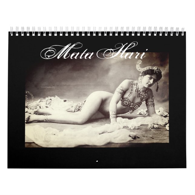 Mata Hari - Vintage Calendar (Cover)