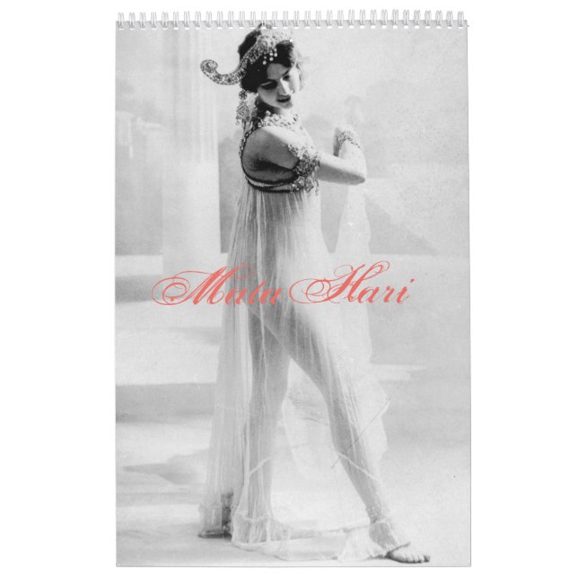Mata Hari - Vintage Calendar (Cover)