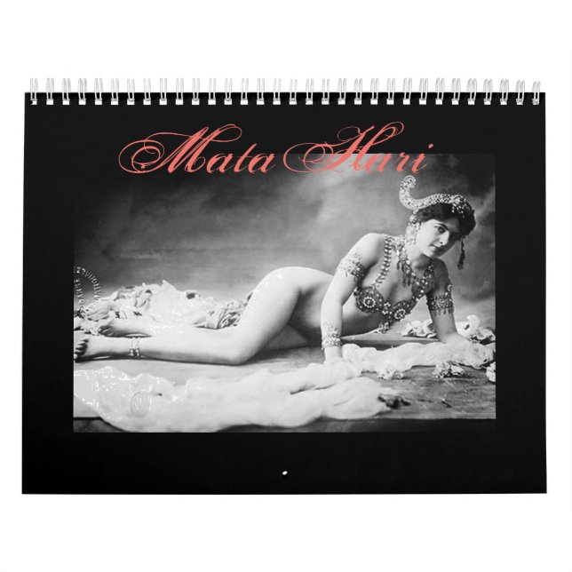 Mata Hari - Vintage Calendar (Cover)