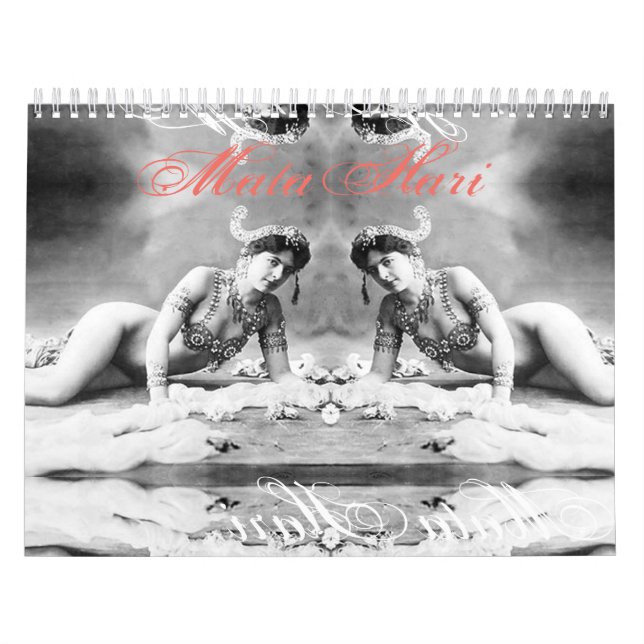 Mata Hari - Vintage Calendar (Cover)