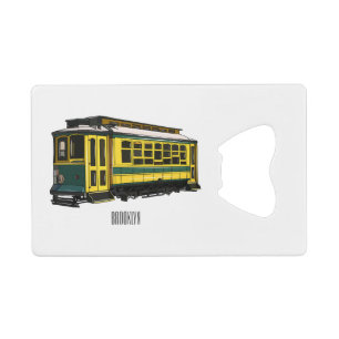 Mata trolley cartoon illustration