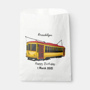Mata trolley cartoon illustration favour bags