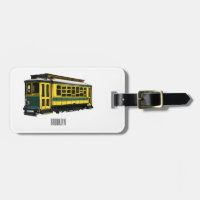 Mata trolley cartoon illustration
