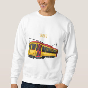 Mata trolley cartoon illustration sweatshirt