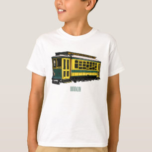 Mata trolley cartoon illustration T-Shirt