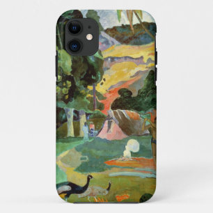 Matamoe or, Landscape with Peacocks, 1892 iPhone 11 Case