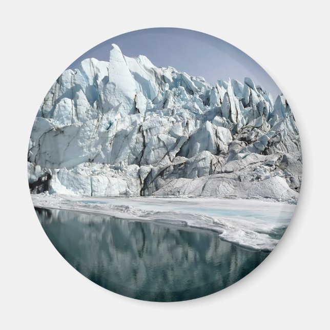 Matanuska Glacier Mouth Alaska Magnet (Front)