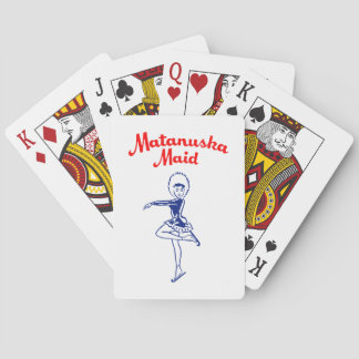 Matanuska Maid ~ Bicycle - Quality Playing Cards