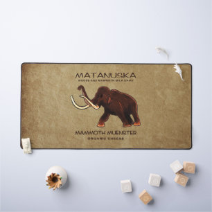Matanuska Mammoth Muenster Cheese Desk Mat