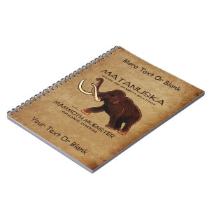 Matanuska Mammoth Muenster Cheese Notebook
