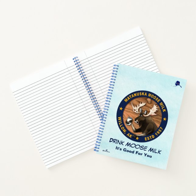 Matanuska Moose Milk Notebook (Inside)