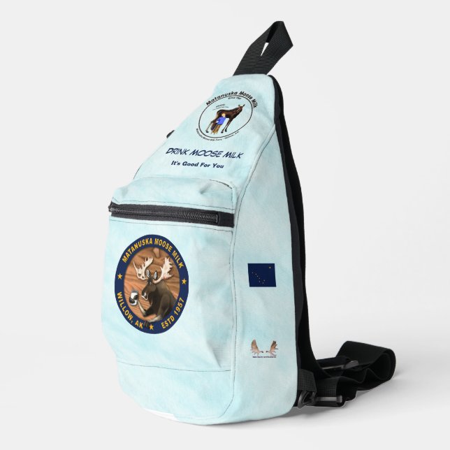 Matanuska Moose Milk Sling Bag (Right Corner)
