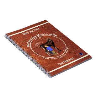 Matanuska Moose Milk Spiral Notebook