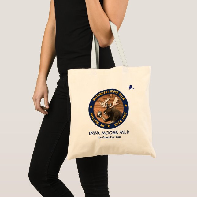 Matanuska Moose Milk Tote Bag (Front (Product))