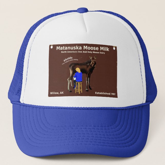 Matanuska Moose Milk Trucker Hat (Front)