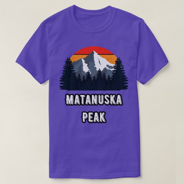 Matanuska Peak TShirt (Design Front)