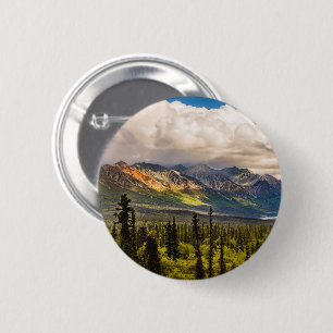 Matanuska valley, southcentral Alaska #2 6 Cm Round Badge