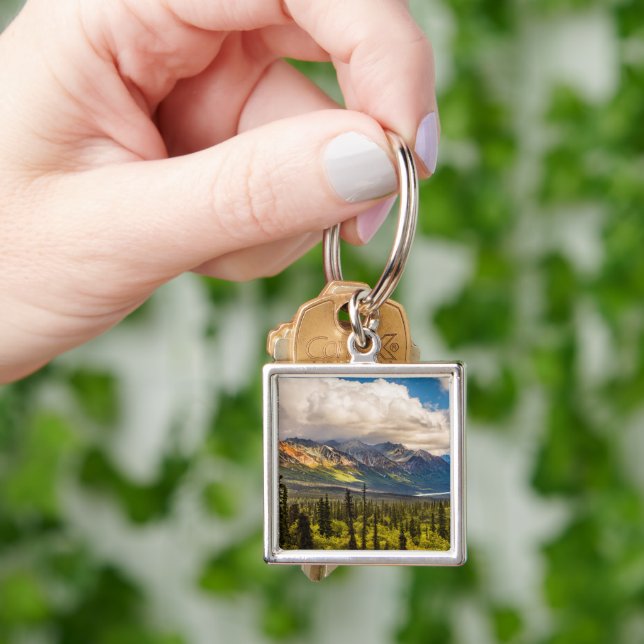 Matanuska valley, southcentral Alaska #2 Key Ring (Hand)