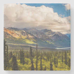 Matanuska valley, southcentral Alaska #2 Stone Coaster