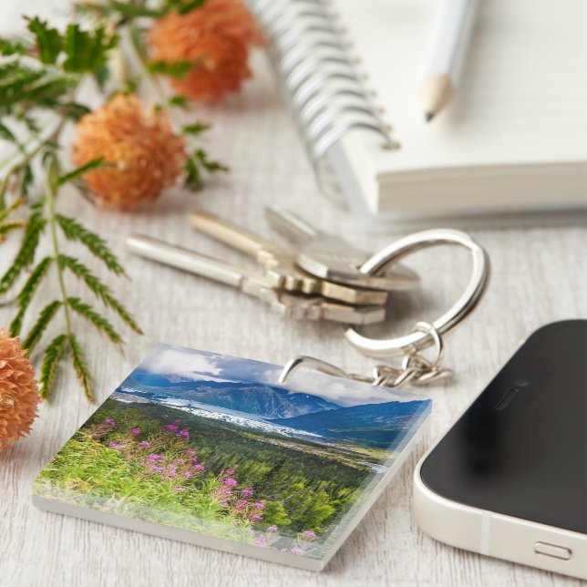 Matanuska Valley, Southcentral Alaska Key Ring (Front Right)