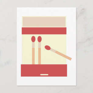 Match Book Postcard