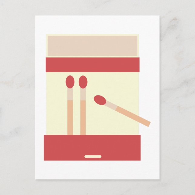 Match Book Postcard (Front)