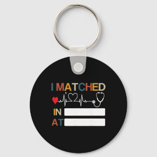 Match Day 2026 Doctor Medical School Residency I M Key Ring