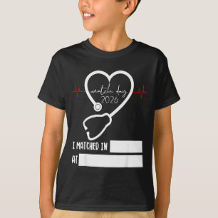 Match Day 2026 Future Doctor Physician Residency F T-Shirt